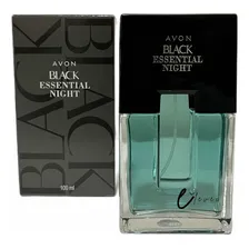 Perfume Black Essential Night Avon Masculino 100ml Foto mini 2