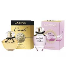 Perfume Cash Woman 90ml + In Flames Edp 90ml La Rive Foto  mini 1