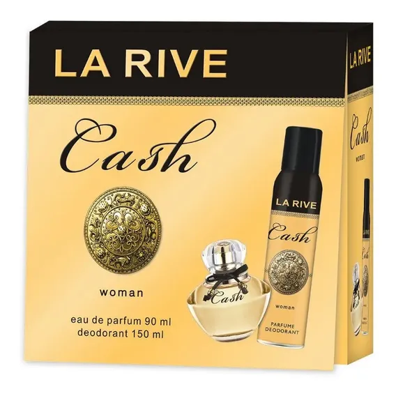 Perfume Cash Woman La Rive Fem 90ml Com Desodorante Foto 1