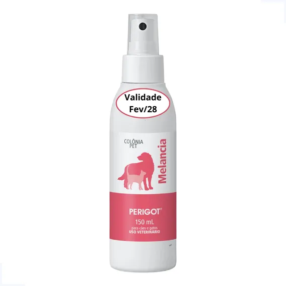Perfume Colônia Pet Melancia Perigot 150ml Banho Cães Gatos Foto 1