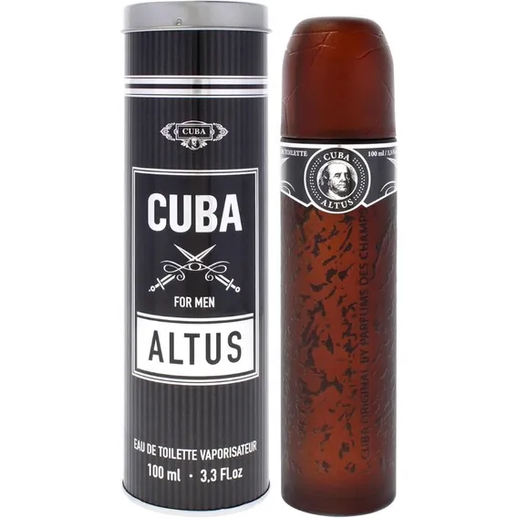 Perfume Cuba Altus For Men 100ml - Selo Adipec Foto 1