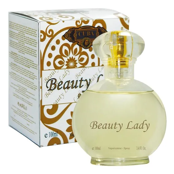 Perfume Cuba Beauty Lady Edp Feminino 100 Original Foto 1