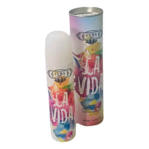 Perfume Cuba La Vida Spray 100ml Eau De Parfum Para Mulher Cuba Paris By Parfums Des Champs Foto 1