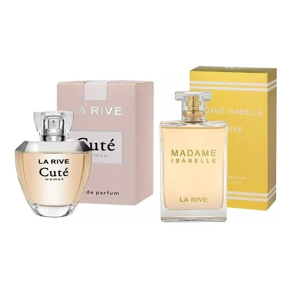 Perfume Cuté 100ml + Madame Isabelle 90ml La Rive Foto 1