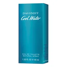 Perfume Davidoff Cool Water Masculino Eau de Toilette 40ml Davidoff Foto mini 3