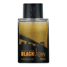 Perfume Deo Colônia Masculina Black Urban Facinatus Volume da unidade 100 Foto  mini 1