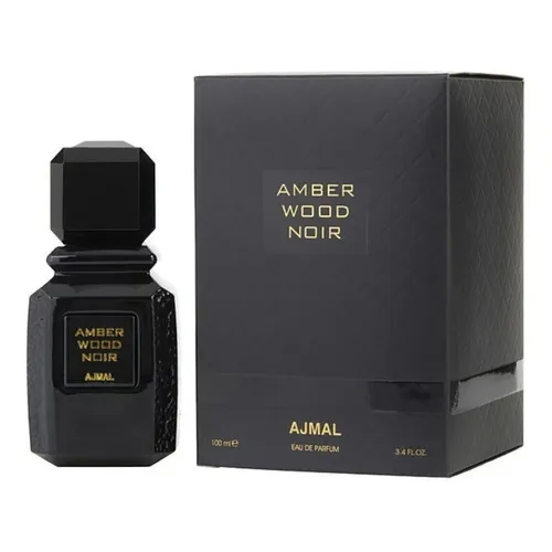 Perfume Edp unissex Ajmal Amber Wood Noir 100ml Foto 1