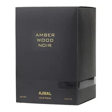 Perfume Edp unissex Ajmal Amber Wood Noir 100ml Foto mini  3