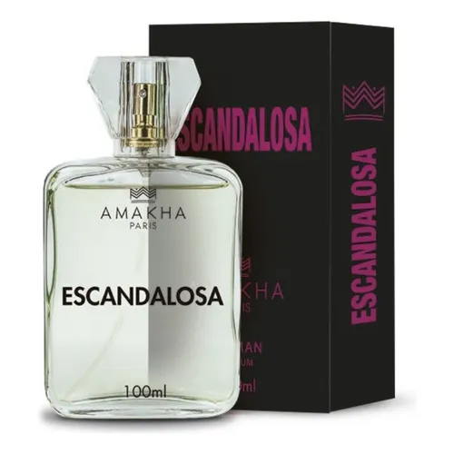Perfume Escandalosa 100ml Amakha Paris - Mais Vendido Foto 1