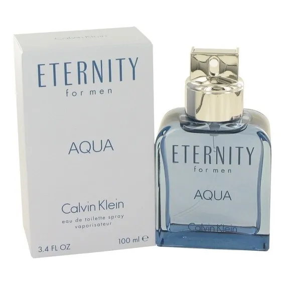 Perfume Eternity Aqua Calvin Klein Masculino 100ml Edt Foto 1