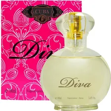 Perfume Eua de Parfum Feminino Cuba Diva 100ml Foto mini 2
