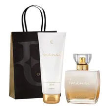 Perfume Eudora Imensi Kit Presente Perfume+hidratante Sacola Foto mini 1