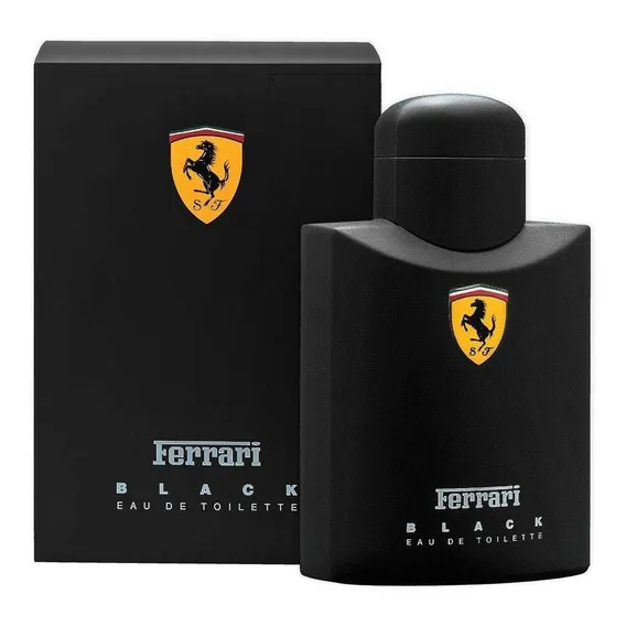 Perfume Ferrari Scuderia Black Masculino 125ml Foto 1