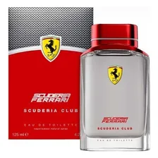Perfume Ferrari Scuderia Club Masculino Edt 125ml Foto mini 1