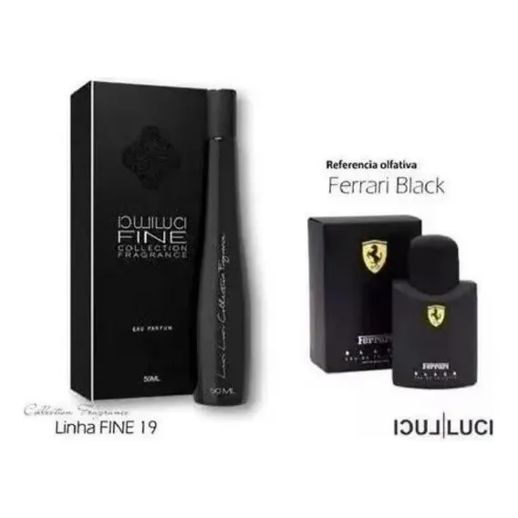 Perfume Fine Ferrari Black 50  Luci Luci M19 Eau Parfum Foto 1