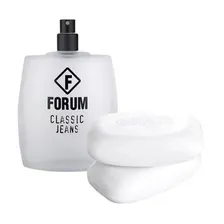 Perfume Forum Classic Jeans Deo Colonia 100ml+sabonete - Kit Foto mini  2