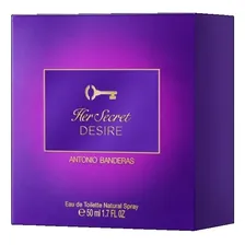 Perfume Her Secret Desire EDT - Antonio Banderas 50 Foto mini 3