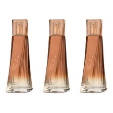 Perfume Importado Feminino Feeling Hinode 3x100ml Foto mini 1