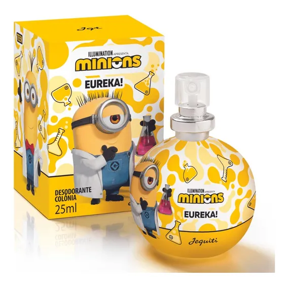 Perfume Infantil Eureka Minions Jequiti Poção - 25ml Foto 1