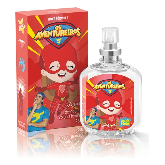 Perfume Infantil Menina Luccas Neto Jequiti 25ml Foto 1