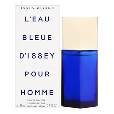 Perfume Issey Miyake L'eau Bleue Dissey Pour Homme 75ml Edt Foto mini 1