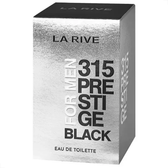 Perfume La Rive 315 Prestige Black Eau De Toilette Masculino - 100ml Foto 1
