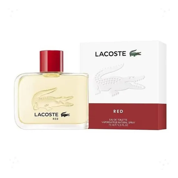 Perfume Lacoste Red Edt Masculino 75ml Homem Foto 1