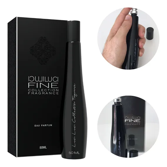 Perfume M01 Black Luci Luci 50ml - Aromático Fougére Foto 1