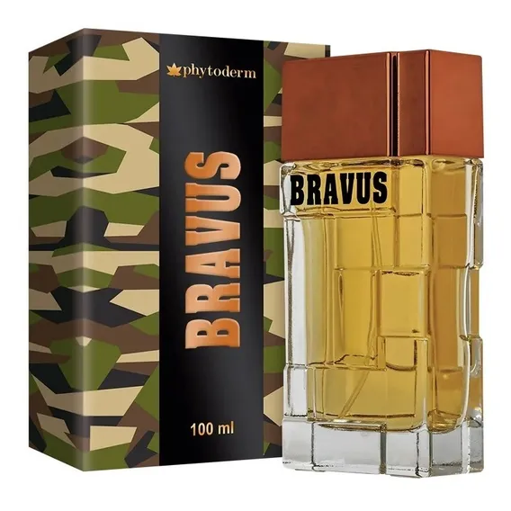 Perfume Masculino Bravus Deo Col么nia 100ml Phytoderm Foto 1