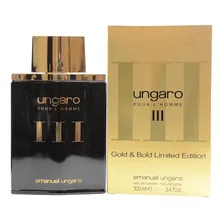 Perfume masculino Emanuel Ungaro Ungaro Iii Gold & Bold 100 Foto mini 1