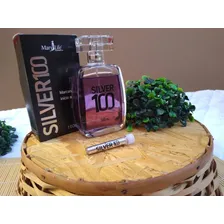 Perfume Masculino Homens Fortes E Modernos Silver 100 Mary Life 100ml Foto mini 2