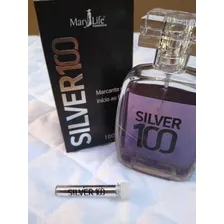 Perfume Masculino Homens Fortes E Modernos Silver 100 Mary Life 100ml Foto mini 4