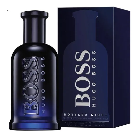 Perfume Masculino Hugo Boss Bottled Night Eau Toilette 100ml Foto 1