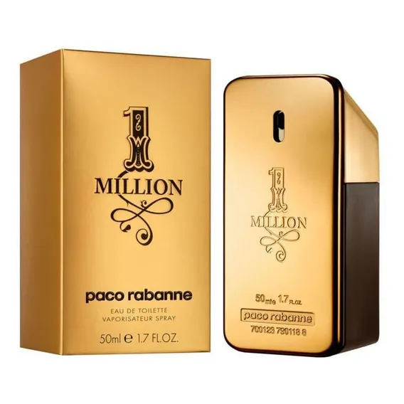 Perfume Masculino Paco Rabanne 1 Million Eau Toilette 50ml Foto 1