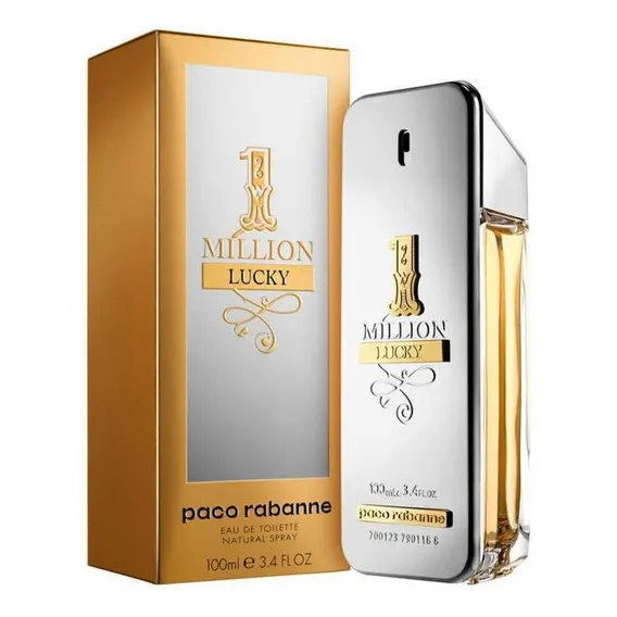 Perfume Masculino Paco Rabanne 1 Million Lucky 100ml Foto 1