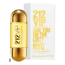Perfume Miniatura 212 Vip Nyc 5ml Foto mini 1