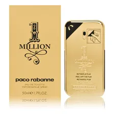 Perfume Paco Rabanne 1 Million Edt 50ml Para Homens Foto  mini 1
