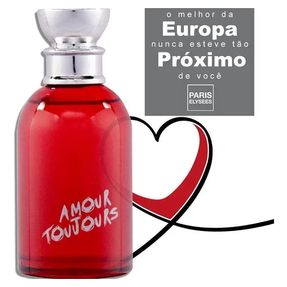 Perfume Paris Elysees Amour Toujours Feminino 100ml Foto 1