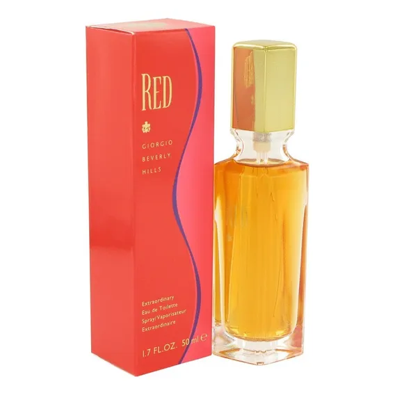 Perfume Red Giorgio Beverly Hills Feminino 50ml Edt Original Foto 1