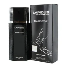 Perfume Ted Lapidus Pour Homme Black Extreme Edt 100ml-novo Foto mini 1