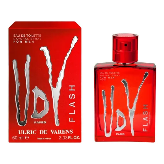 Perfume Udv Flash For Men 60ml - Selo Adipec Foto 1