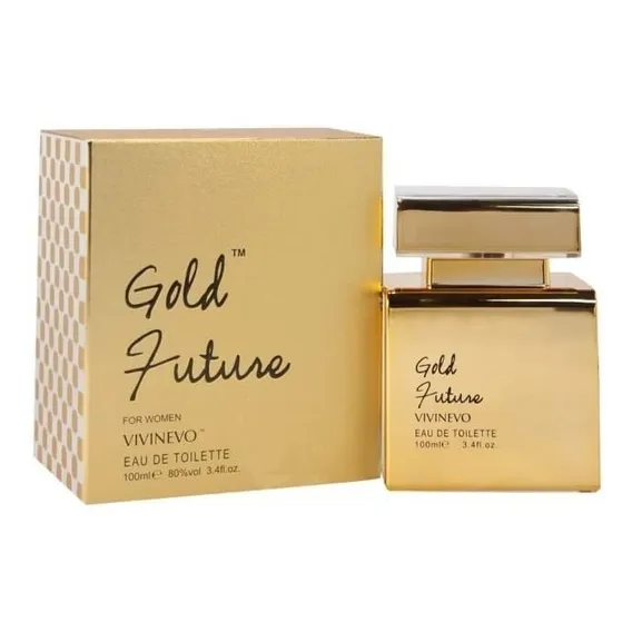 Perfume Vivinevo Gold Future Eau De Toilette Feminino - 100ml Foto 1