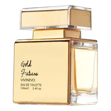 Perfume Vivinevo Gold Future Eau De Toilette Feminino - 100ml Foto mini 4
