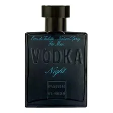 Perfume Vodka Night Paris Elysees Eau De Toilette 100ml Foto mini 1
