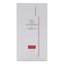 Perfume Zara. Red Zara Temptation & Tobacco. 50 . Extrair Foto mini  2