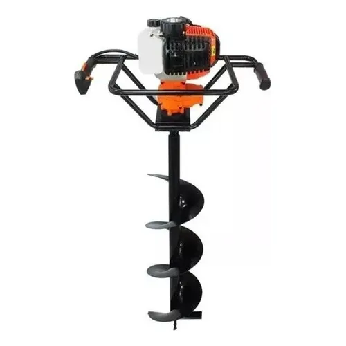 Perfurador Solo Gasolina 2t 52cc 2,5hp Broca 80x20cm Vps520 Foto 1