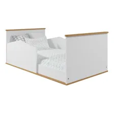 Perm贸bili Ber莽o Americano mini cama montessoriano Branco Foto mini 3