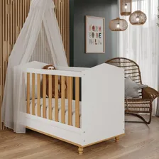Perm贸bili Ber莽o Americano mini cama montessoriano Branco Foto mini 2