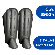 Perneira Velcro 3 Talas Caneleira Proteção Cobra Roçadeira Foto mini  2