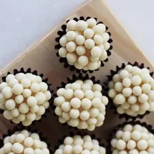 Pérola Comestível Para Decoração Sabor Coco Com 500g Foto mini  2